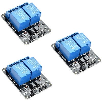 2 Channel DC 5V Relay Module,Optocoupler Low Level Trigger Expansion Board For Arduino