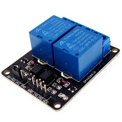 5V 10A 2 Channel Relay Module Shield for Arduino ARM PIC AVR DSP Electronic