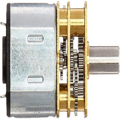 DC 12V 600RPM Micro Speed Reduction Gear Motor Metal Gearbox Wheel Shaft