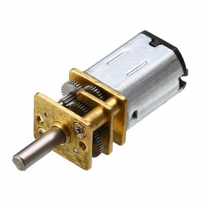 Dc 6V 30Rpm Micro Speed Reduction Gear Motor Metal Gearbox Wheel Shaft For Rc Car Robot
