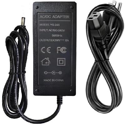 DC Power Adaptor 24V- 5AMP Power Supply for Routers, Machines, Access Points