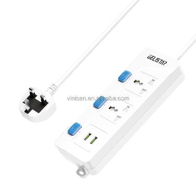 Extension Socket with High Efficiency With 2 USB Charging Socket