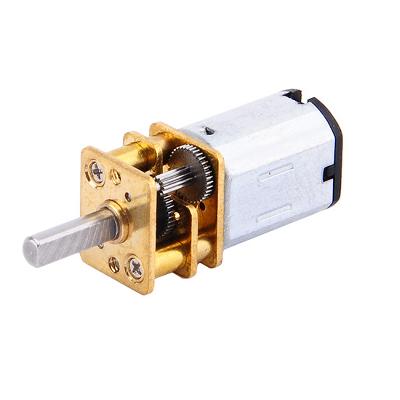 Micro Speed Reduction DC 12V 300RPM Gear Motor with Metal Gearbox Wheel