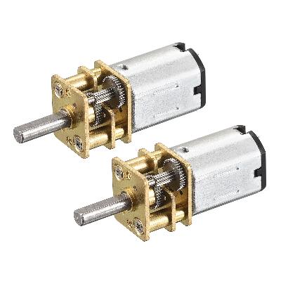 New DC12V 2000RPM N20 Micro Speed Reduction Gear DC Motor with Metal Gearbox Wheel