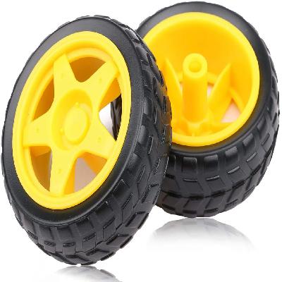 Plastic Wheels For BO Motor And RC Cars