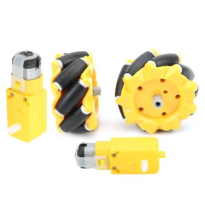Robotics Geared Wheel