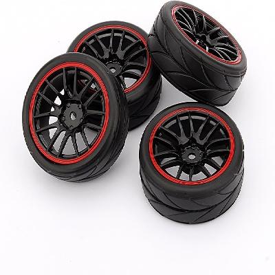 Rubber Plastic Wheels For RC Cars And Robotics