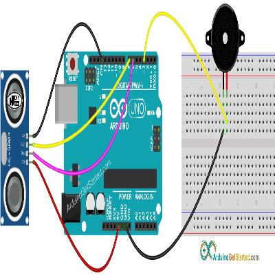 Ultrasonic Piezoelectric Sensor/ Buzzer