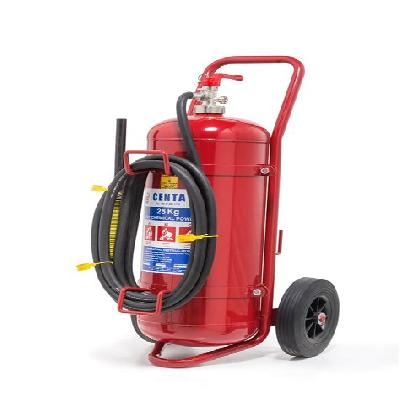 Clean Agent Type Trolley Mounted Fire Extinguishers