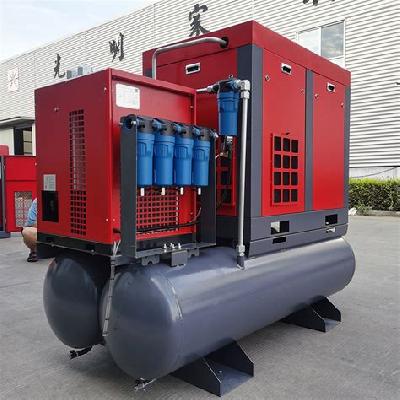 Tank Mounted Screw Air Compressor