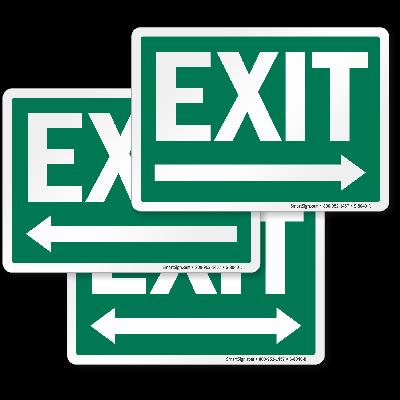 Exit Sign
