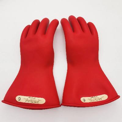 Electrical Rubber Hand Gloves