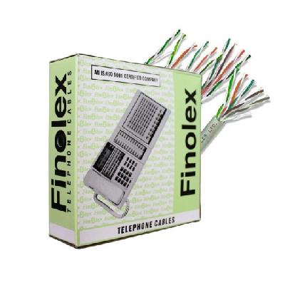 Finolex Pe Insulated 0.4 x 1 Pair Grey 90m Telephone Cable