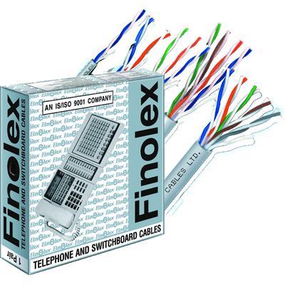 Utp 4 Pair Cat 5e Cca Finolex Lan Cable