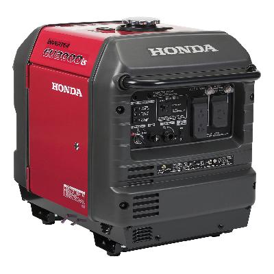 Red Electric Generator