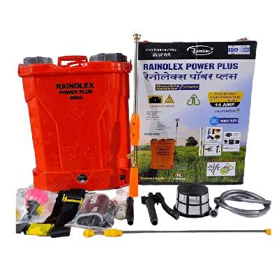 Double Motor Battery Spray Pump, 12V/14 Ah, 20 Liters Tank