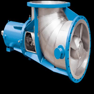 Cutaway View Of Elbow Pump