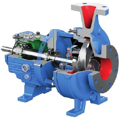 Cutaway View Of Process Pump