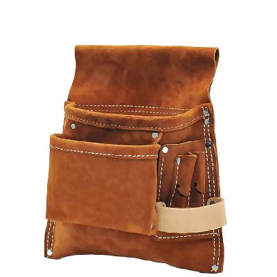 Split Leather Nail and Tool Bag