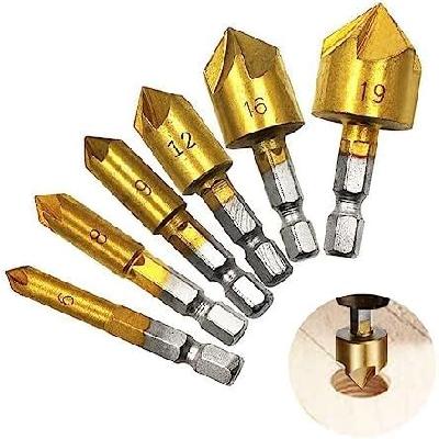 Titanium Coated Center Drill Set