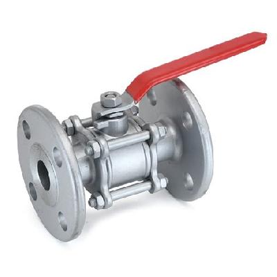 SS Flanged End Ball Valve