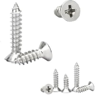 Stainless Steel Cross Countersunk Tapping Thread Screw