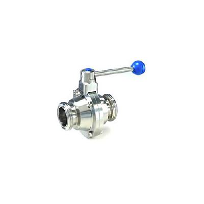 Stainless Steel Dairy Valve 3 Way