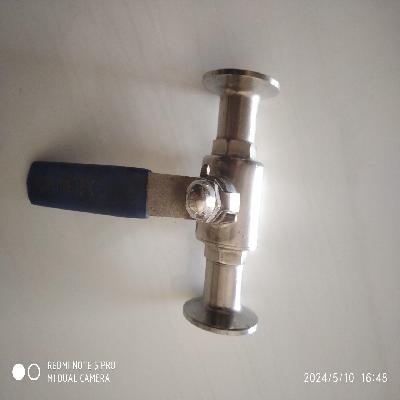 Stainless Steel Diaphragm Valve TC End