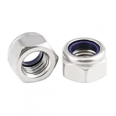 Stainless Steel Nylock Nut