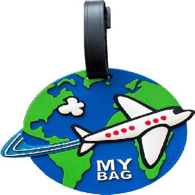 Airplane Luggage Tag