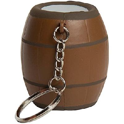 Barrel PU Keychain