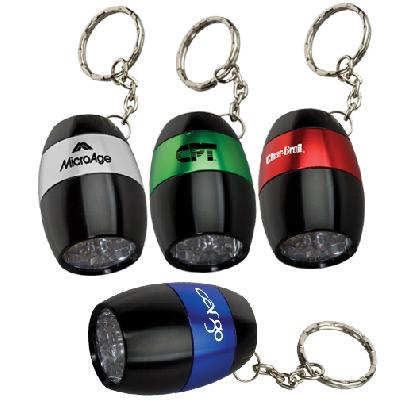 Barrel Shape Keychain with Highlights