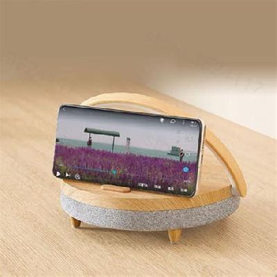 Bluetooth Speaker with Mobile Holder 