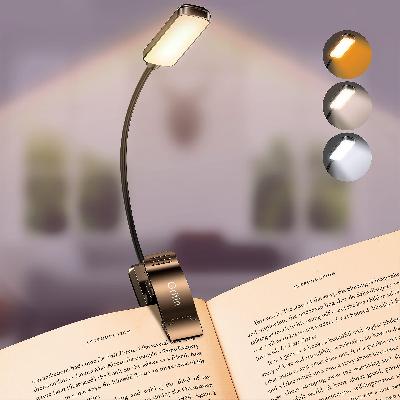Book Light With Paper Clip