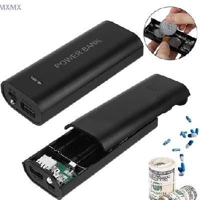 Caplet Power Bank With Hidden Wire
