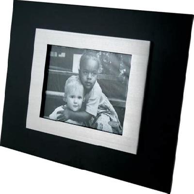 Classic Photo Frame With Large Branding Area (With Metal Plate)