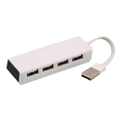 Compact 4 USB Hub With Mobile Stand