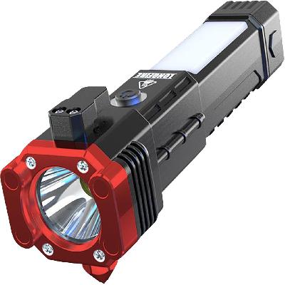 Emergency Auto-Glow Multi toolkit for Adventurers (with lantern, dynamo mobile charger and fire star