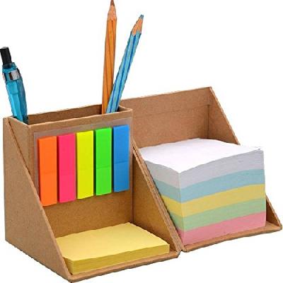 Folding Paper Cube (with Memopad And Tumbler)