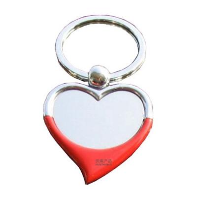 Heart Shape Keychain with Highlights
