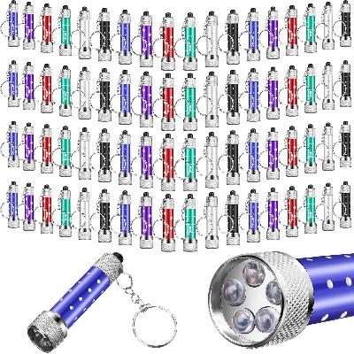 Keychain With Torch And 6 LED Lamp