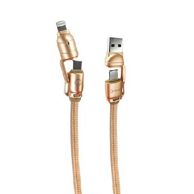 Lanyard Charging Cable With Lightning And Micro Usb Port