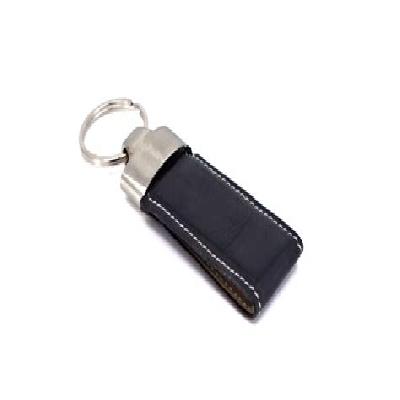 Metal / PU Keychain With Soft Fabric Feel, Leatherette Card Holder