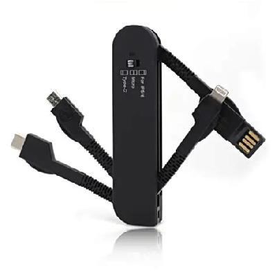 New Multi Connector Data Cable set (Swiss Knife style) (With USB C Type)