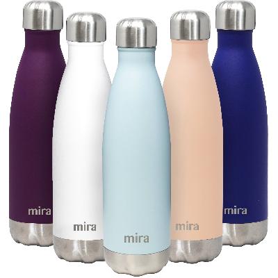 Pearl Double Cap Vacuum Bottle