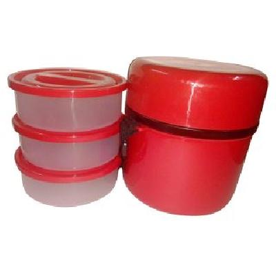 Power Plus Mega Lunch Box (Microwaveable)- 3 Box