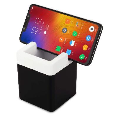 Powerglow 3 Usb Hub With Mobile Stand And Logo Highlight