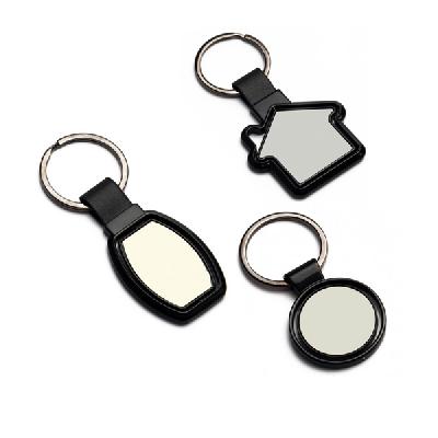 Rotating Round Shape Keychain