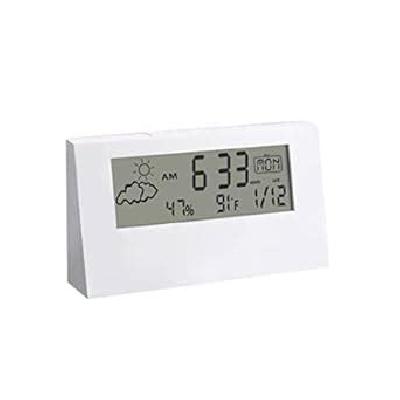 Sharp Weather Station Clock With Backlight