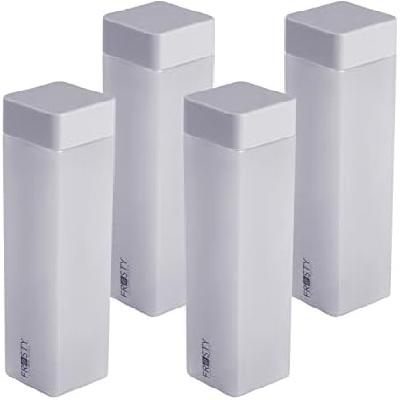 Square Fridge Bottle With Handle (Set Of 4)